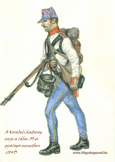 39-es életutak az 1848-49-es forradalom és szabadságharcban II. A 39. gyalogezredben tiszti előmenetelt nyert katonák